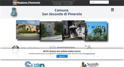 Desktop Screenshot of comune.sansecondodipinerolo.to.it
